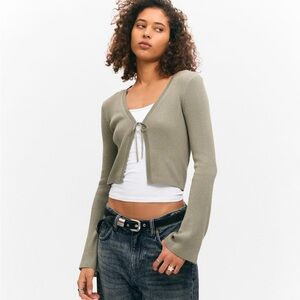 Harlow Taupe Ribbed Knitwear